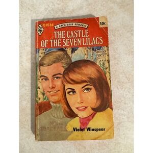 The Castle of the Seven‎ Lilacs Violet Winspear Harlequin Romance 1514 Vtg 1971